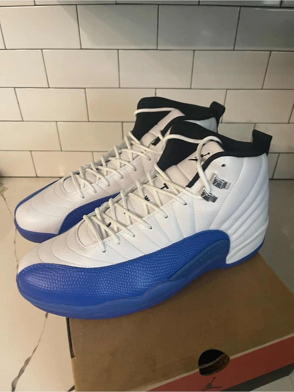 Mens Retro 12 Blueberry Size 13.